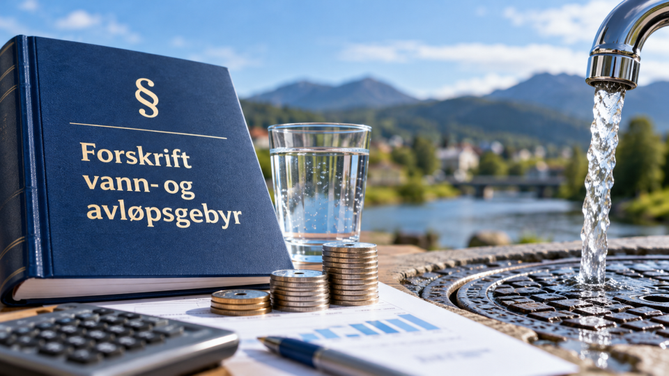 Lenke til artikkel: Høring av forslag til ny forskrift om vann- og avløpsgebyr