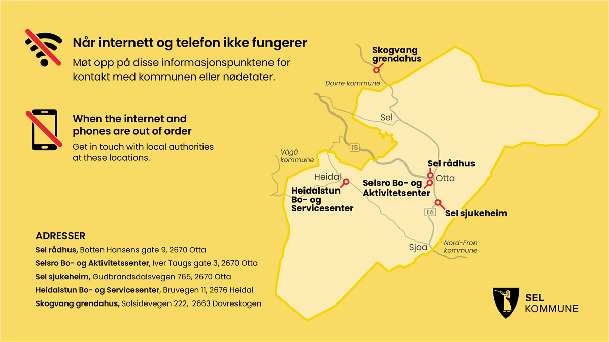 Når internett og telefon ikke fungerer - Klikk for stort bilde
